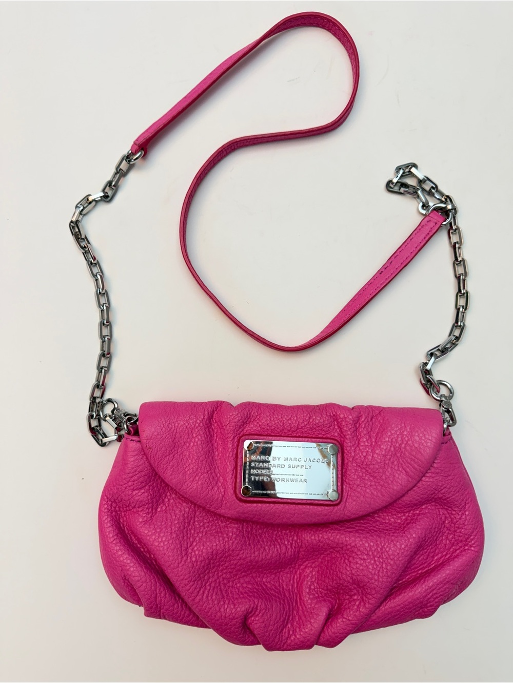 Marc by Marc Jacobs Hot Pink Classic Q Mini Natasha